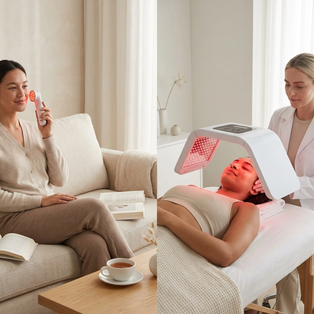 At-Home Red Light Therapy Vs Professional Treatments: Which Is Better For Your Skin Goals?