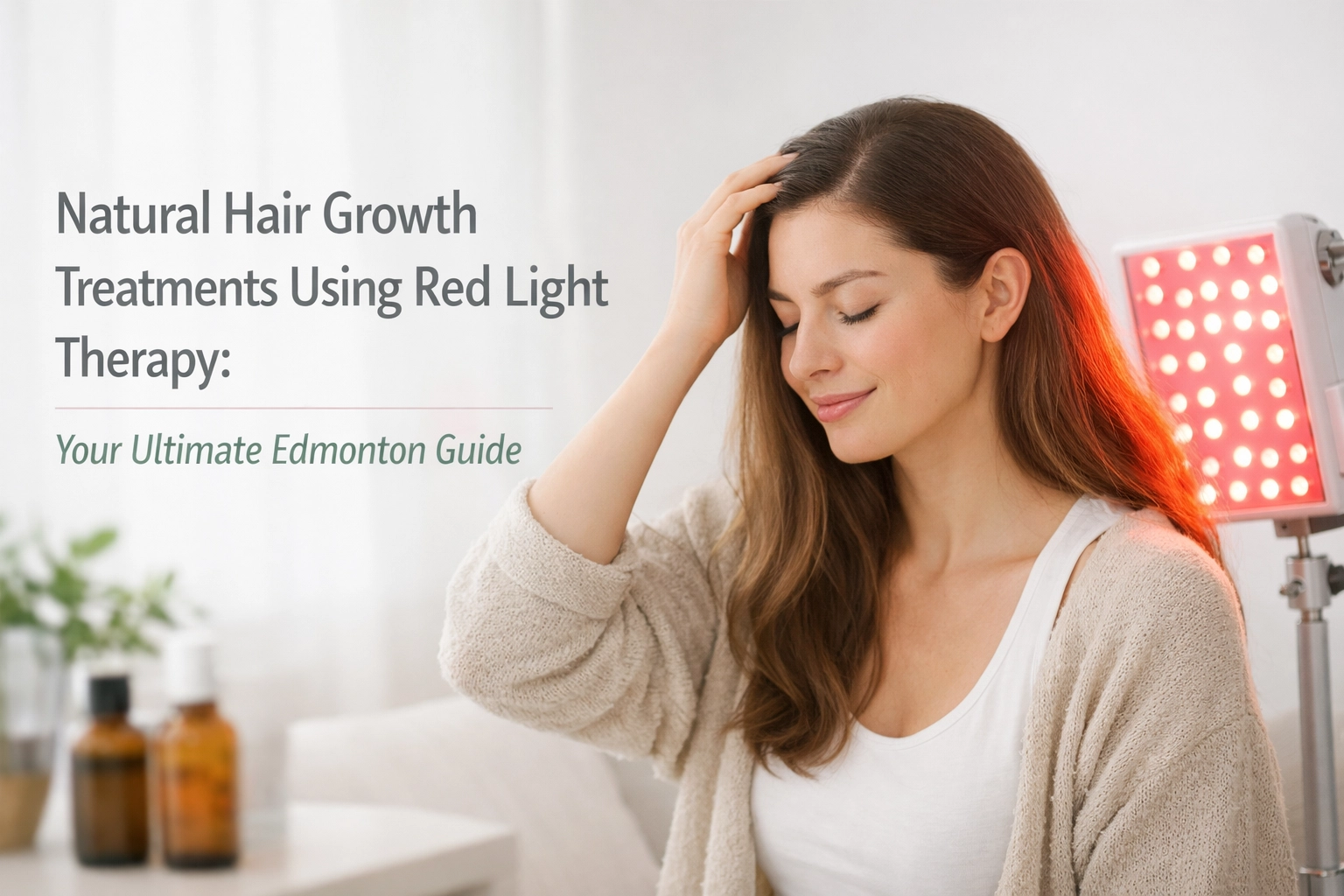 Natural Hair Growth Treatments Using Red Light Therapy: Your Ultimate Edmonton Guide